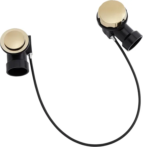 Miniatura 2 de Signature Hardware 478499 Desagüe y desbordamiento de cables ABS para tinas de alcoba de 17" - 22" de profundidad