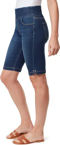Miniatura 2 de Gloria Vanderbilt Womens Amanda Pull on Bermuda Short Petite