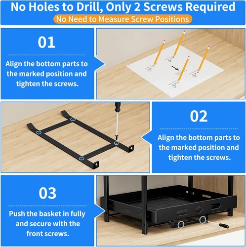 Miniatura 5 de BOIVSHI Organizador de especias para gabinete, estante de especias de armario de 2 niveles, estante vertical de especias extraíble de altura
