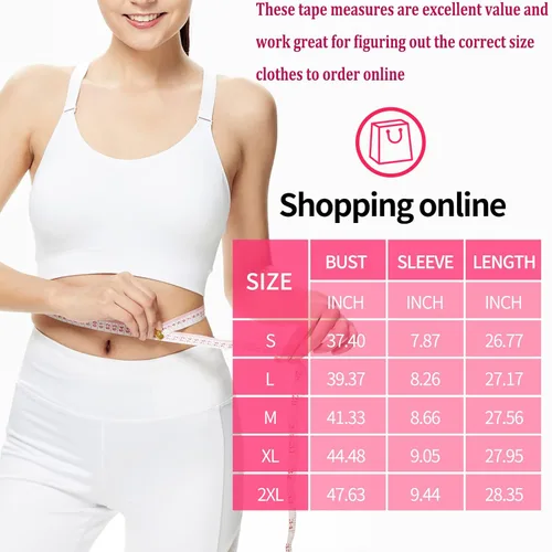 Miniatura 4 de LOUHUA Paquete de 24 cintas métricas, cinta métrica suave a granel para coser cuerpo, tela métrica flexible para medidas corporales, cinta métrica