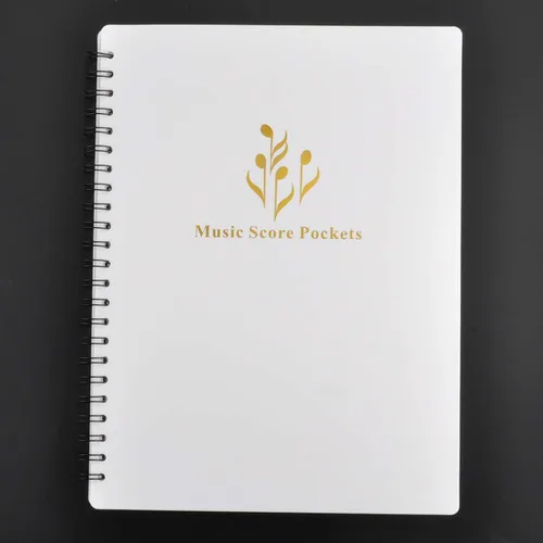 Miniatura 9 de Archivo de partituras de música, carpeta de almacenamiento de papel, carpeta de espectro de cambio creativo A4, tamaño carta, carpeta de partituras