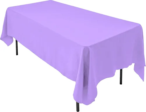 Miniatura 21 de AK TRADING CO. Mantel rectangular de poliéster de 60 x 102 pulgadas, fabricado en Estados Unidos, resistente a las arrugas, ignífugo, duradero