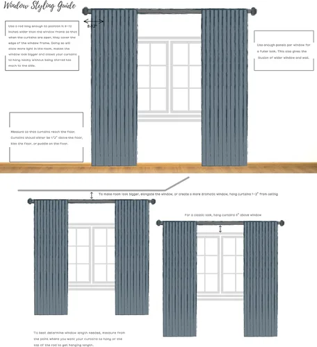 Miniatura 8 de Cortina para Puerta Ombré de 100" Extra Ancha con Estampado Degradado en Mezcla de Rayón, Tela Filtrante de Luz, Tratamiento de Ventana para Puerta