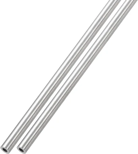 Miniatura 14 de METALLIXITY Tubo de acero inoxidable 316 (0.039 in de diámetro exterior x 0.006 in de pared T x 9.843 in de largo), 2 piezas, tubo recto