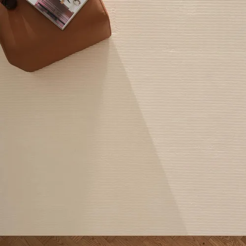 Miniatura 5 de Revival Rugs Stripe - Alfombra lavable de 5 pies 3 x 8 pies para sala de estar o dormitorio, 100% reciclada, certificado Oeko-TEX, pelo mediano