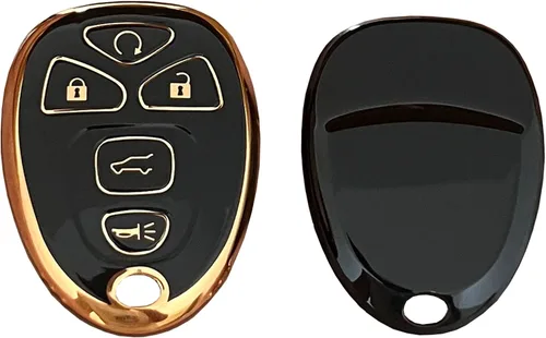 Miniatura 4 de Funda de TPU para llavero GMC con llavero compatible con Chevy Suburban Tahoe Traverse Buick Enclave Cadillac Escalade GMC Acadia Yukon Remote Smart
