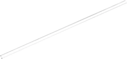 Miniatura 35 de uxcell 2 tubos rígidos transparentes de 0.157 in (5/32 pulgadas) de diámetro interior x 0.236 in de diámetro exterior x 1 pie de longitud tubo