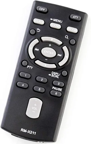 Miniatura 2 de RM-X211 Control remoto de repuesto para estéreo de coche Sony CDX-GS500R CDX-GT40U CDX-GT40UW CDX-GT45U CDX-GT66UPW CDX-GT56UI CXS-GT5616F