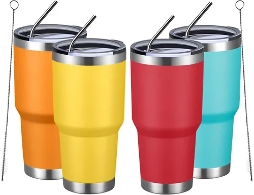 Miniatura 13 de Meway vaso para café de 30 onzas Blanco