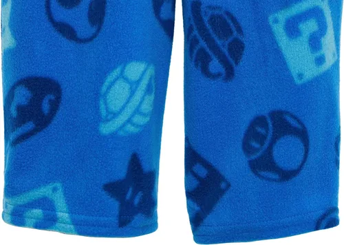 Miniatura 4 de Super Mario Conjunto de Pijama para Niños, Azul - Here We Go, Talla 8, Azul - Aquí vamos