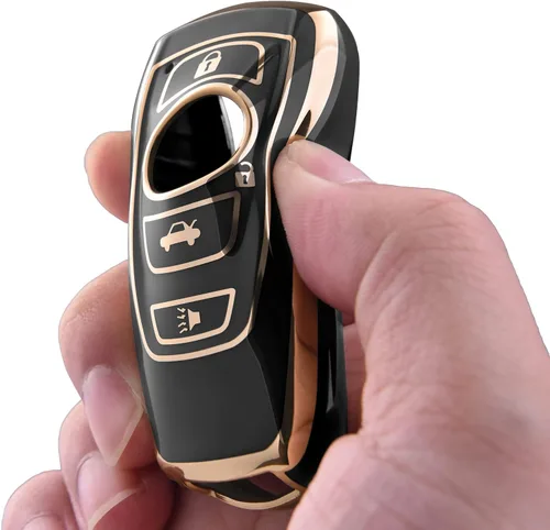 Miniatura 3 de ELOHEI Funda para llavero Subaru, accesorios para funda de llavero para Subaru Forester CrossTrek Outback WRX Ascent BRZ Impreza Legacy Premium Soft