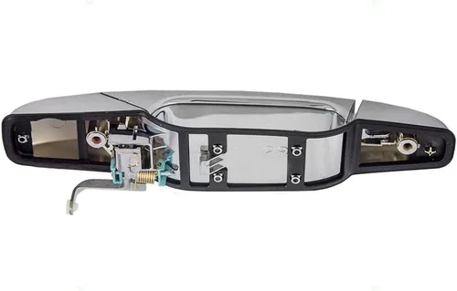 Miniatura 10 de Brock - Manija de puerta cromada de repuesto para pasajeros delantera y exterior compatible con camioneta Silverado Sierra 07-13 22738722