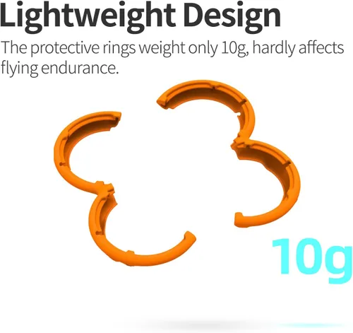 Miniatura 2 de Accesorios para protectores de parachoques para dron, protector de hélice protector de cardán protector de anillo anticolisión para accesorios DJI