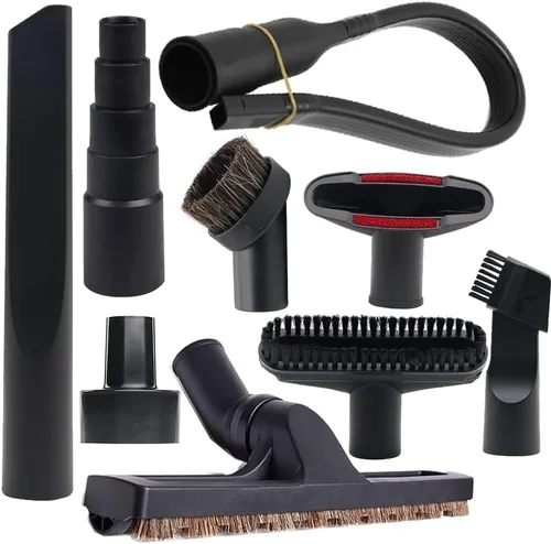 Miniatura 11 de GIB Hardwood Floor Brush 32mm 1 1/4 pulgadas 360 Grados Cabeza Giratoria 12 Pulgadas de Ancho Accesorio de Aspiradora para Múltiples Superficies