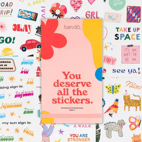 Miniatura 8 de Libro de pegatinas para planificador ban.do con más de 700 pegatinas surtidas, 35 páginas de pegatinas únicas y coloridas para diarios/calendarios