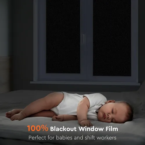 Miniatura 59 de Kromapolis Película de privacidad para ventana, cubierta de vinilo para vidrio, película decorativa de vitral, esmerilada para ventana, se adhiere