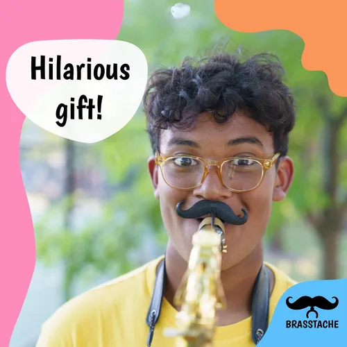 Miniatura 2 de Sax-stache - Bigote con clip para saxofón (Alto)