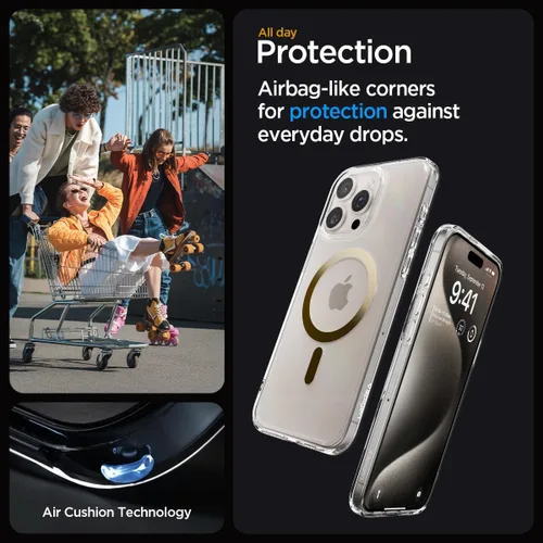 Miniatura 166 de Spigen Funda para iPhone 13 Mini, ultra híbrida MagFit [antiamarilleo] [compatible con Magsafe] - Transparente
