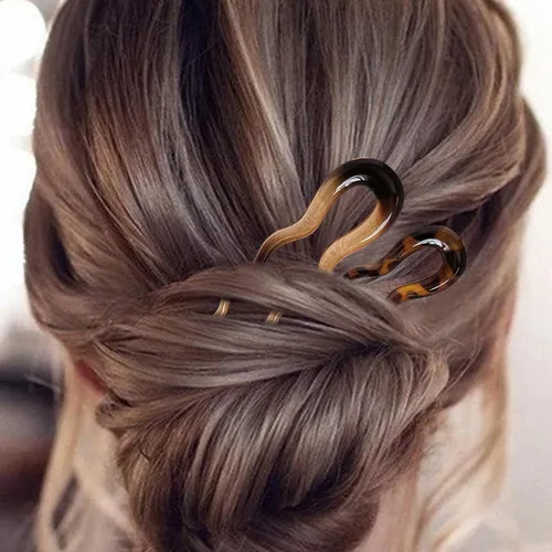 Miniatura 6 de Horquillas para el cabello francés, horquillas en forma de U, horquillas francesas para moños de mujer, accesorios para el cabello para mujeres