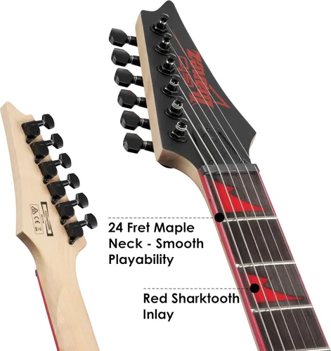 Miniatura 3 de Ibanez GRG131DX - Negro Mate