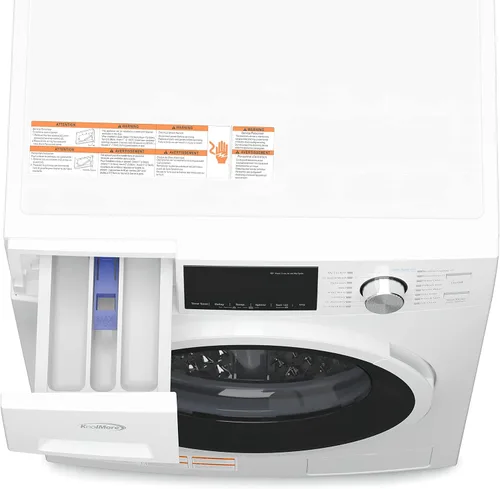 Miniatura 7 de KoolMore Combo de lavadora y secadora de carga frontal 2 en 1, 2.7 pies cúbicos, para apartamento, dormitorio, RV, 16 ciclos de lavado y 4 ciclos