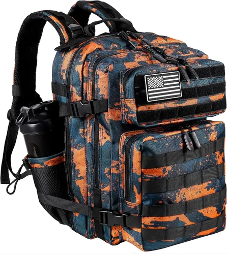 Miniatura 24 de LHI Mochila Militar Táctica para Hombres y Mujeres 25L/35L Mochila de Asalto del Ejército Bolsa Mochila Pequeña con Portabotellas