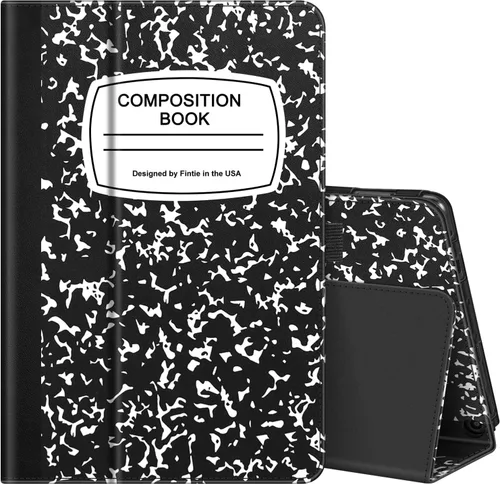 Miniatura 20 de Fintie - Funda tipo libro para tableta Amazon Fire HD 10 y Fire HD 10 Plus (solo compatible con versión de 11ª generación 2021), Funda de pie