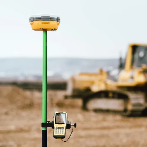 Miniatura 6 de AdirPro 6.6 ft GPS Rover Rod de dos piezas (verde)