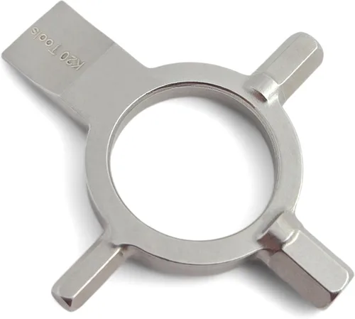 Llavero de fotografía multiherramienta con llave Allen de 0.118 in, 0.157 in, 3/16 y destornillador de cabeza plana, para fotógrafos, cámara,