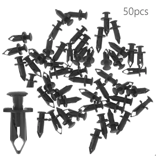 Miniatura 2 de Clips de plástico para guardabarros de repuesto para Honda Rancher Foreman Rubicon Rincon TRX680 TRX650 (paquete de 50)
