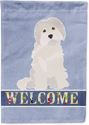 Miniatura 26 de Caroline's Treasures CK3647CHF - Bandera de bienvenida con diseño de bulldog francés, manga grande, para porche, para colgar en la pared, poliéster