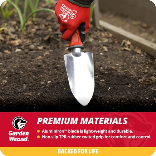 Miniatura 4 de Garden Weasel Paleta de jardín Plantar, excavar y cultivar Herramienta de excavación manual para plantar y jardinería, paleta resistente, mini