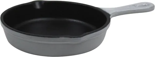Miniatura 13 de Utensilios de cocina de hierro fundido esmaltado (Sartén 5", Merlot)