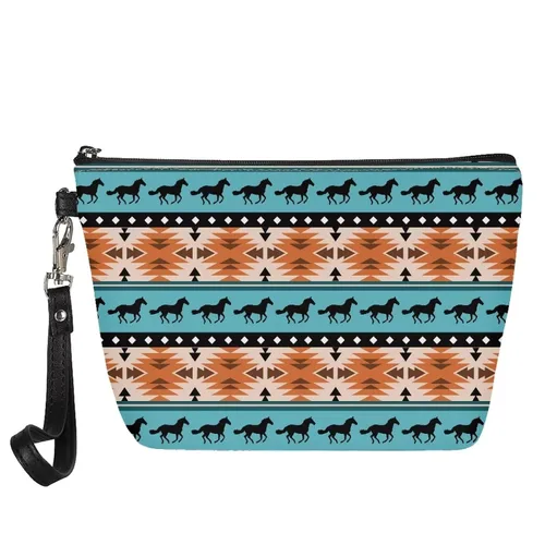 Miniatura 46 de GIFTPUZZ Bolsa de cosméticos para mujer, adorable y espaciosa, bolsa de almacenamiento portátil para artistas, artículos de tocador, joyería