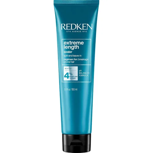 Redken Extreme Length Biotin Leave-In Conditioner For Longer Hair – Promotes Healthy Hair Growth, Strengthens Damaged Hair, Seals Split Ends,