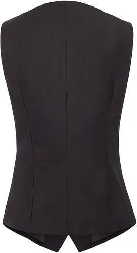 Miniatura 2 de GRACE KARIN Chaleco de traje elegante con cuello en V para mujer, ajustado, con botones, para oficina