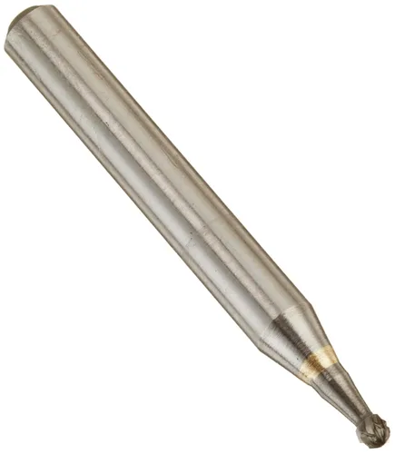 Miniatura 107 de Drill America SA-1 Rebaba de carburo/lima giratoria cilíndrica de doble corte para amoladora de troquel de 1/4" de diámetro x 5/8" de longitud