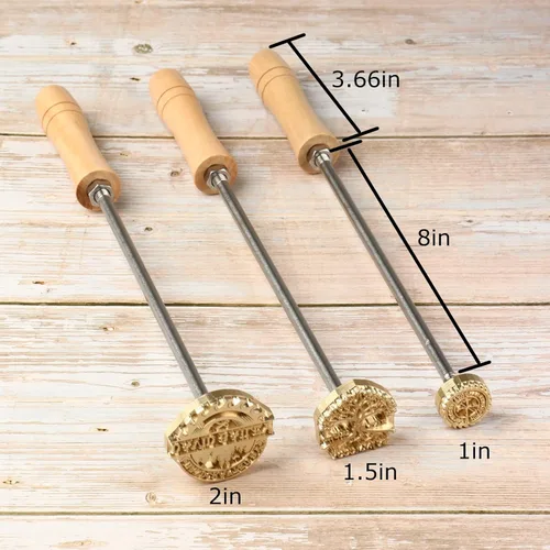 Miniatura 6 de OXYEFEI Hierro de marca para madera, personaliza tus creaciones con facilidad, duradero y versátil para trabajos de madera y proyectos de bricolaje