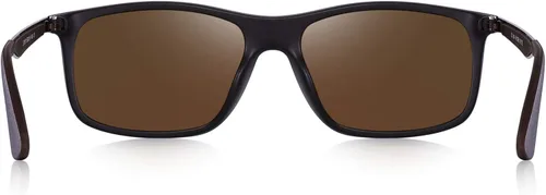 Miniatura 4 de Gafas de sol polarizadas para hombre de OLIEYE con marco de metal y lentes HD