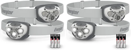 Miniatura 15 de Energizer Linterna frontal LED PRO (paquete de 2), linternas frontales resistentes al agua IPX4, luz de cabeza de alto rendimiento para exteriores