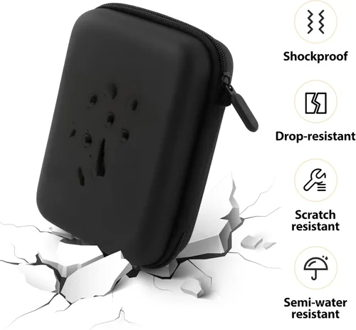 Miniatura 3 de Estuche para etiquetadora TUGUAI compatible con Phomemo D30 JADENS D110 NiiMbot D11 SUPVAN E10, organizador para etiquetadoras y cinta adhesiva