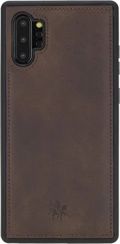 Miniatura 273 de Venito Lucca - Funda de piel compatible con Samsung Galaxy Note 10 (6,3 pulgadas), extra segura, con cubierta trasera acolchada, cocodrilo negro