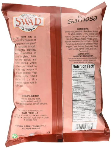 Miniatura 3 de Great Bazaar Swad Samosa Snacks, 10 onzas