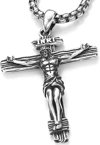 Miniatura 555 de Collar de plata de ley 925 con medalla de San Patrón, colgante de protección católica, amuleto, joyería religiosa para hombres y mujeres