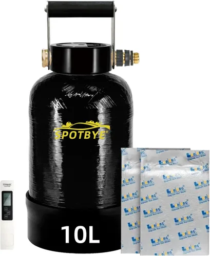 Miniatura 9 de Filterelated Sistema de agua desionizada con resina de 10L y filtro de metales pesados integrado, extiende la vida útil de la resina en un 15%