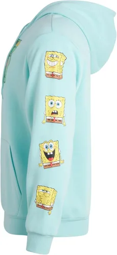 Miniatura 5 de Nickelodeon Mens SpongeBob and Patrick Fleece Sweatshirt Men and Womens Unisex Pullover Hoodie (Size S-XL)