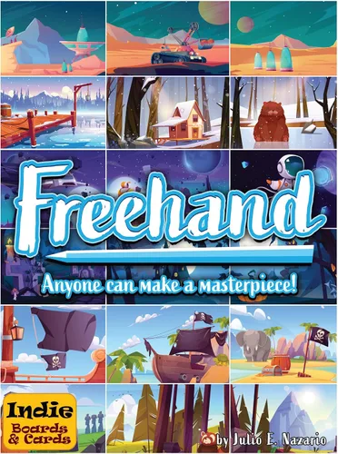 Miniatura 2 de Freehand by Indie Boards & Cards, juego de mesa para fiestas