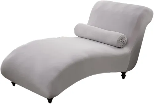Miniatura 36 de Funda para tumbona sin brazos, funda elástica estampada para sofá reclinable, fundas elásticas para tumbonas para sala de estar, dormitorio, 13
