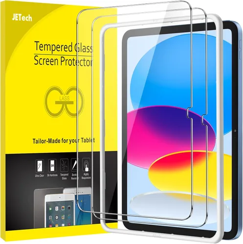 Miniatura 7 de JETech Protector de pantalla para iPad (9.7 pulgadas, modelo 2018/2017, 6ª/5ª generación), Air 2/1, Pro 9.7 pulgadas, película de vidrio templado