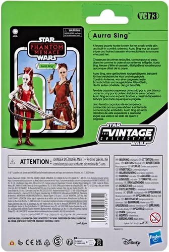 Miniatura 6 de STAR WARS The Vintage Collection Aurra Sing, The Phantom Menace Figura de acción coleccionable de 3.75 pulgadas